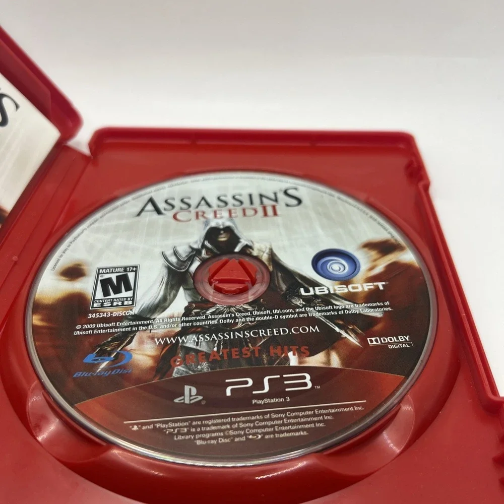 Assassin's Creed II 2 PS3 Sony Playstation 3 CIB Complete w/ Manual Tested